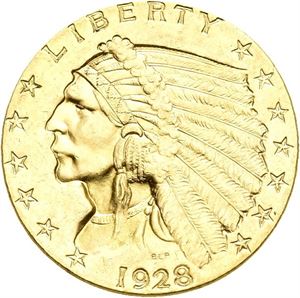 2 1/2 dollar 1928