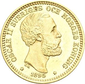 Oskar II, 20 kronor 1895