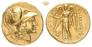 KINGS of MACEDON. Alexander III, 336-323 BC. AV stater (18 mm; 8,50 g)