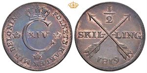 1/2 skilling 1819
