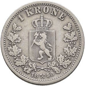 1 krone 1890