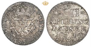 12 skilling 1719. S.5