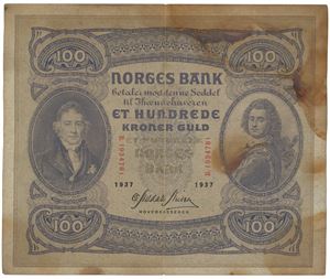 100 kr 1937