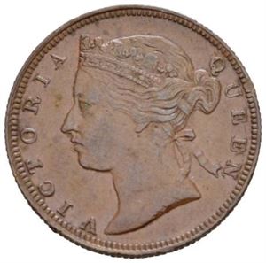 Victoria, 1/2 cent 1889