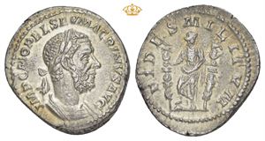 AR Denarius 217-218 AD