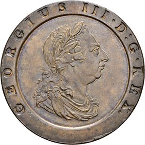 George III, 2 pence 1797 (Cartwheel)