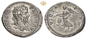AR Denarius 200-201 AD