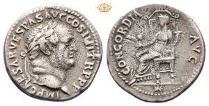 Vespasian. AD 69-79. AR denarius (3,22 g).