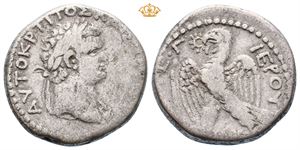 SYRIA, Seleucis and Pieria. Antioch. Titus as Caesar, AD 69-79. AR tetradrachm (14,30 g).