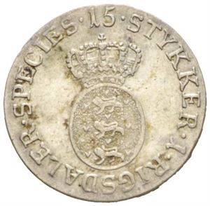 1/15 speciedaler 1797. S.15. Ex. Oslo Myntgalleri a/s nr.6 9/5-2015 nr.475