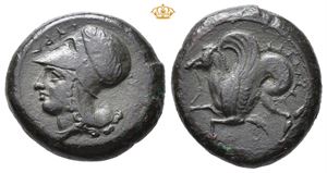SICILY, Syracuse. Dionysios I, 405-367 BC. Æ litra (20 mm; 8,55 g)