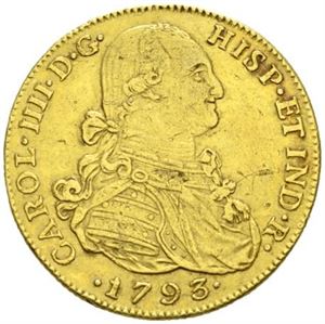 Carl IV, 8 escudos 1793