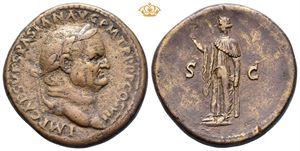 Vespasian. AD 69-79. Æ sestertius (24,02 g).