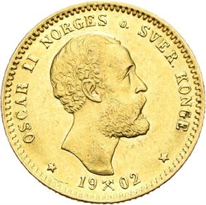 Oscar II. 10 kroner 1902