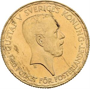 GUSTAV V 1907-1950. 20 kronor 1925