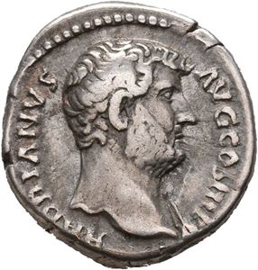 Hadrian, AD 117-138. AR denarius (3,77 g)