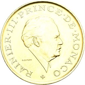 Rainier III, 2 francs 1982