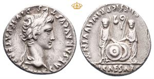 Augustus, 27 BC-AD 14. AR denarius (3,75 g)