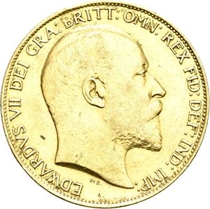 Edward VII, 2 pounds 1902