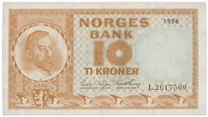 10 kr 1958