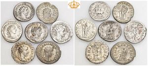 Lot of Seven AR Antoninianii