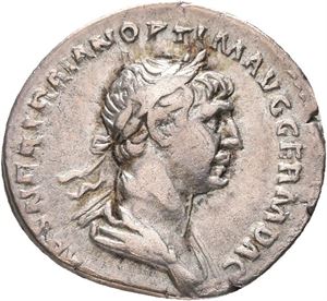 Trajan, AD 98-117. AR denarius (3,08 g)