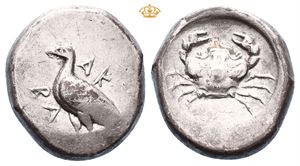 SICILY, Akragas. Circa 500-470 BC. AR didrachm (8,60 g)