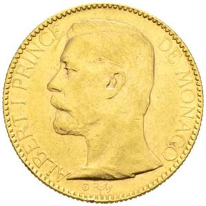 Albert I, 100 francs 1891 A.