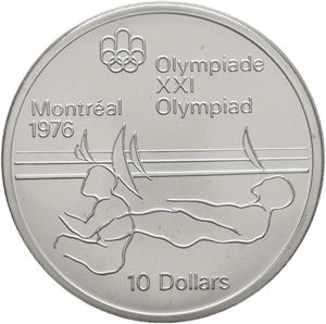 10 Dollars 1976 OL Montreal - Sailing