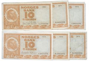 10 kr 1964C,71D,