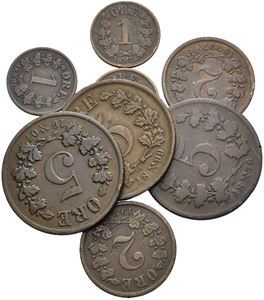 Liten lott med eldre øremynt