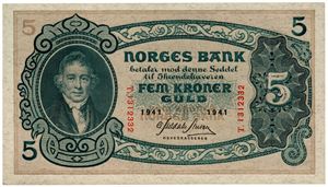 5 kroner 1941. T1312332