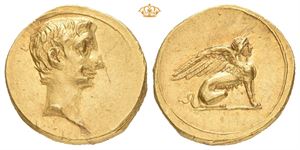 Augustus, 27 BC-AD 14. AV aureus (21 mm; 7,84 g)