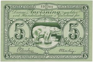 5 kroner ND (1926-1952)