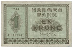 1 krone 1944 F 9415941.