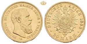 Preussen, Friedrich III. 20 mark 1888 A