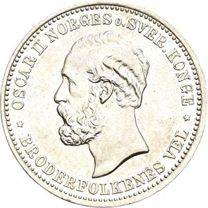 2 kroner 1885
