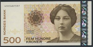 500 kroner 2002. 4303487597.
