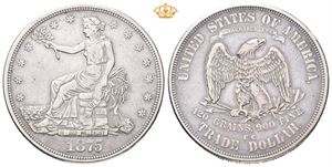 Tradedollar 1875 CC