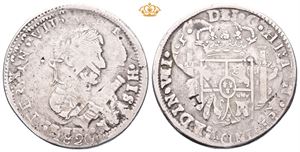 Mexico. Uavhengighetskrigen, Royalistutmyntning, Chihuahua, Ferdinand VII, 8 reales 1820 RP