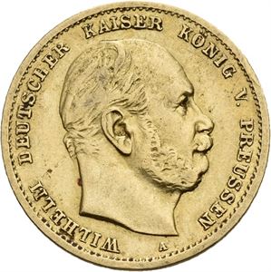 Preussen, Wilhelm I, 10 mark 1872 A