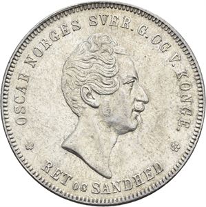 OSCAR I 1844-1859 Speciedaler 1857