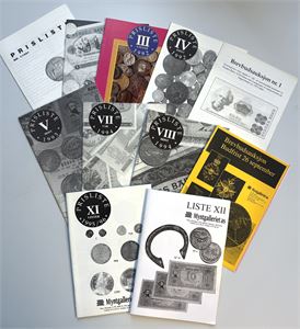 Myntgalleriet salgslister
