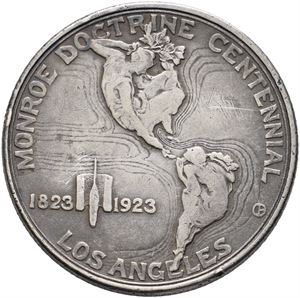 ½ Dollar Monroe Doctrine Centennial 1923