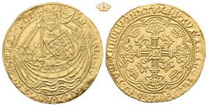 Noble u.år/n.d. Annulet issue, 1422-1430. (6,92 g). Tower mint