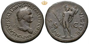 Vespasian. AD 69-79. Æ sestertius (26,19 g).