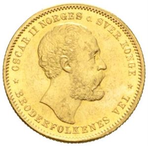 20 kroner 1876.