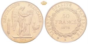 50 francs 1878 A