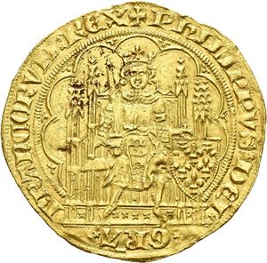 Philip VI de Valois 1328-1350, ecu d`or