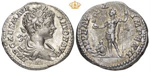 AR Denarius, AD 198-199
